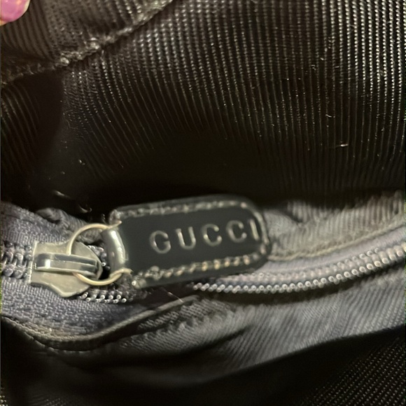 Gucci EUC Small Nylon Tote with Bamboo Handles - Picture 6 of 9